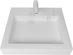 Stella Polare Раковина под стиральную машину Солярис 60х60 белая